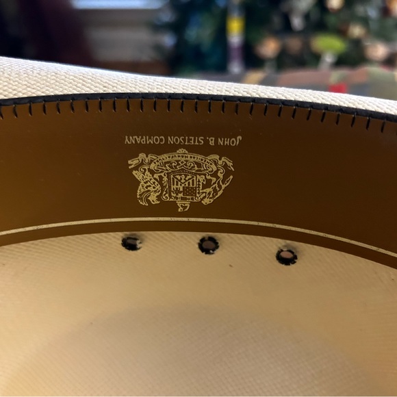 Stetson straw cowboy hat - Picture 4 of 8